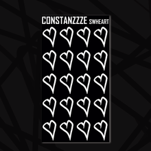 Load image into Gallery viewer, Large Skull Witch Heart Sticker Sheet