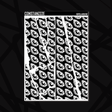 Load image into Gallery viewer, Jumbo Skull Witch Eye Rippies Sticker Sheet