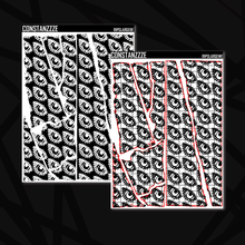 Load image into Gallery viewer, Jumbo Skull Witch Eye Rippies Sticker Sheet