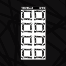 Load image into Gallery viewer, Large Skullie Wood Box Sticker Sheet