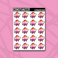 Load image into Gallery viewer, Pride Cloud Sticker Sheet