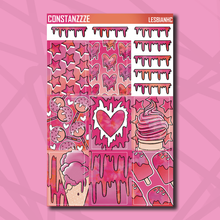 Load image into Gallery viewer, Lesbian Ice Cream Pride Deco Boxes (choose your size)