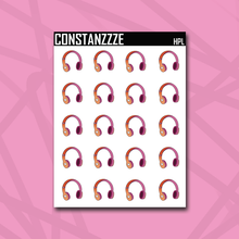 Load image into Gallery viewer, Pride Headphone Sticker Sheet