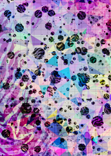 Load image into Gallery viewer, Light Purple GW Llama Reusable Sticker Book