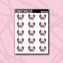 Load image into Gallery viewer, Ceru Chibi Mood Sticker Sheet