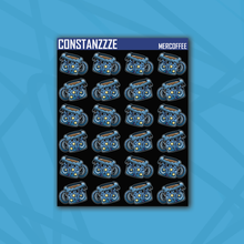 Load image into Gallery viewer, Mercury Oracle Coffee Mug Sticker Sheet