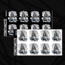 Load image into Gallery viewer, Large Skull Witch Mermaid Sticker Sheet