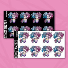 Load image into Gallery viewer, Pastel Kandi Chibi Mermaid Sticker Sheet