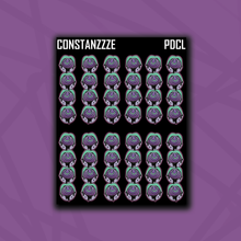 Load image into Gallery viewer, Mouth Eye Checklist Sticker Sheet