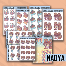 Load image into Gallery viewer, 2021 Winter Advent Sticker Bundles *No codes*