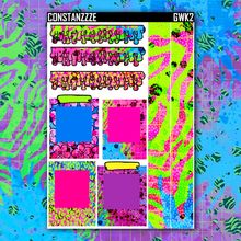 Load image into Gallery viewer, Neon Go Wild Journaling Kit