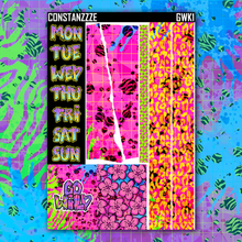 Load image into Gallery viewer, Neon Go Wild Blackout Journaling Kit