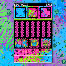 Load image into Gallery viewer, Neon Go Wild Blackout Journaling Kit