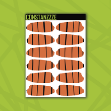 Load image into Gallery viewer, Traditional Stripes Medium Swatch Sticker Sheet