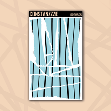 Load image into Gallery viewer, Pastel Stripes Rippies Sticker Sheet