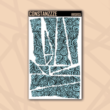 Load image into Gallery viewer, Pastel Swirlies Rippies Sticker Sheet