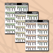 Load image into Gallery viewer, Warm Pastel Drippy Headers