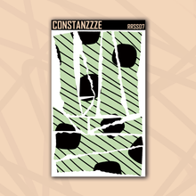 Load image into Gallery viewer, Pastel Dot and Stripes Rippies Sticker Sheet