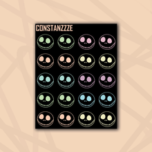 Load image into Gallery viewer, Pastel Jack Head Sticker Sheet