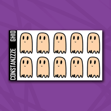 Load image into Gallery viewer, Ghostie Notes Sticker Sheet