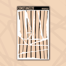 Load image into Gallery viewer, Pastel Stripes Rippies Sticker Sheet