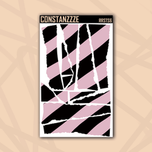 Load image into Gallery viewer, Pastel Thick Stripe Rippies Sticker Sheet