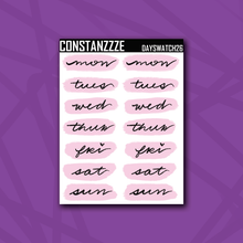 Load image into Gallery viewer, Pastel Day Swatch Sticker Sheet