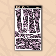 Load image into Gallery viewer, Pastel Swirlies Rippies Sticker Sheet