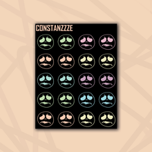 Load image into Gallery viewer, Pastel Jack Head Sticker Sheet
