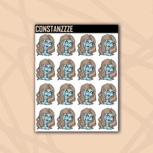 Load image into Gallery viewer, Pastel Sally Sticker Sheet