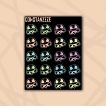 Load image into Gallery viewer, Pastel Jack Head Sticker Sheet