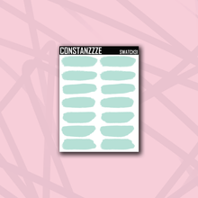 Load image into Gallery viewer, Pastel Swatch Sticker Sheet