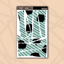 Load image into Gallery viewer, Pastel Dot and Stripes Rippies Sticker Sheet