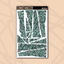 Load image into Gallery viewer, Pastel Swirlies Rippies Sticker Sheet