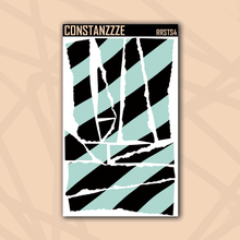 Load image into Gallery viewer, Pastel Thick Stripe Rippies Sticker Sheet