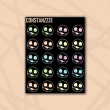 Load image into Gallery viewer, Pastel Jack Head Sticker Sheet