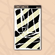 Load image into Gallery viewer, Pastel Thick Stripe Rippies Sticker Sheet