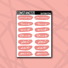 Load image into Gallery viewer, Fall Day Swatch Sticker Sheet