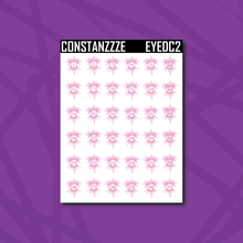Load image into Gallery viewer, Eye Date Stickers