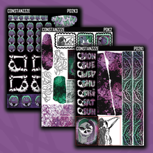 Load image into Gallery viewer, Black Out Plague Doctor 2.0 Journaling Kit