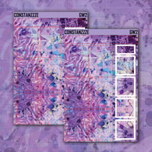 Load image into Gallery viewer, Purple Shatter Go Wild Pattern Deco Boxes (choose your size)