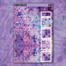 Load image into Gallery viewer, Purple Shatter Go Wild Pattern Deco Boxes (choose your size)