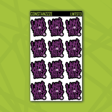 Load image into Gallery viewer, Stitched Traditional What's This Sticker Sheet