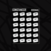 Load image into Gallery viewer, Rose Happy Mail Sticker Sheet