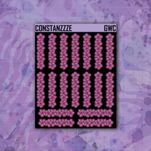 Load image into Gallery viewer, Go Wild Sakura Checklist Sticker Sheet