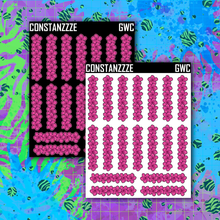 Load image into Gallery viewer, Neon Sakura Checklist Sticker Sheet