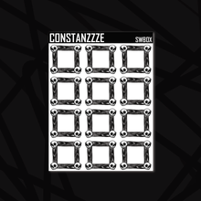 Load image into Gallery viewer, Small Skullie Wood Box Sticker Sheet