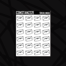 Load image into Gallery viewer, Skull Happy Mail Sticker Sheet