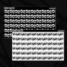 Load image into Gallery viewer, Skullie Washi Strip Sticker Sheet