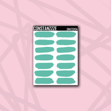 Load image into Gallery viewer, Pastel Swatch Sticker Sheet
